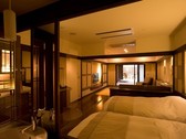 ◆【温泉露天風呂付】和洋室／大きなベッドルームと広々としたリビングがついた客室（客室一例）
