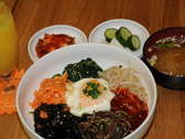 韓国朝食：ビビンバ
